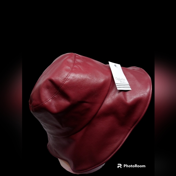Ophelia Roe Women's Burgundy Bucket Hat NWT - Picture 2 of 9